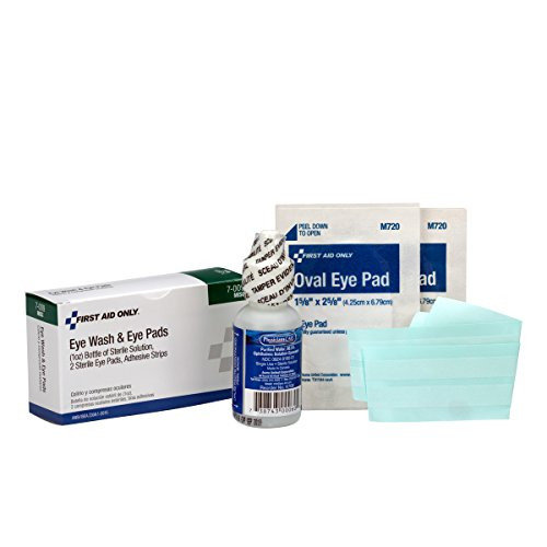 First Aid Only 7009 5 Piece Eye Wash Kit