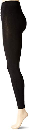 Hanes Silk Reflections Womens Plus Size Hanes Curves Footless Tights black 1X2X