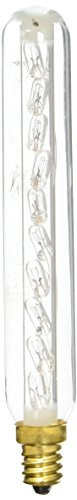 Bulbrite Incandescent T65 Candelabra Screw Base E12 Light Bulb 9 Watt Clear