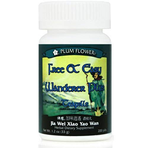 Plum Flower Brand Free  Easy Wanderer Plus Teapills Jia Wei Xiao Yao Wan