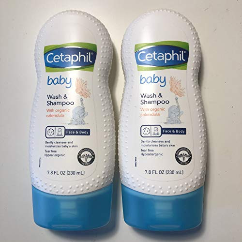 Cetaphil Baby Gentle Wash with Organic Calendula 78 Oz 2Pack