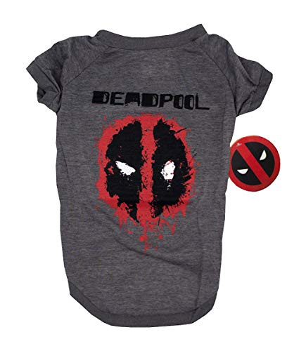 Deadpool Tee For Dogs XLarge  Marvel Comics Deadpool Logo TShirt for Extra Large Dogs