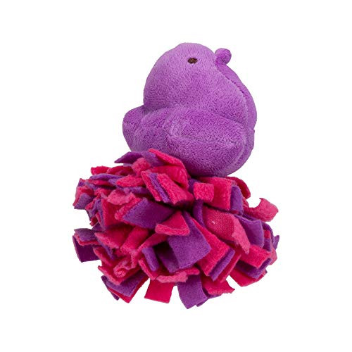 Peeps for Pets Plush Chick Fleece Bottom Toy for Dogs for Pets Squeaker Dog Toy PinkPurple Dog Toy is a Fun and Cute Way to Entertain Your Pet Medium
