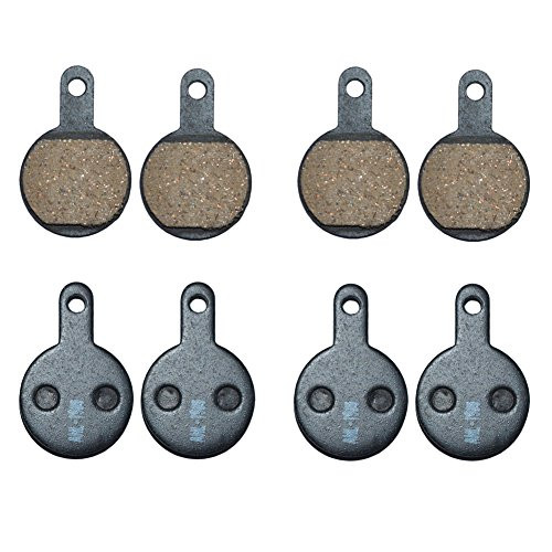 AHL Bicycle SemiMetallic Disc Brake Pads for Tektro Novela 2011 Lyra IOX11 I0x 10x MTB Bike 4 Pairs
