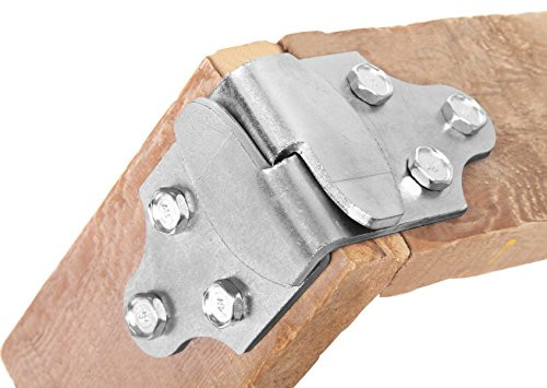 8 Pc Stake Trailer Rack Corner Connector Body Utility Wood Side Bracket Panel Gate Side Latch