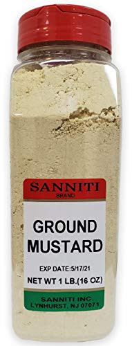 Sanniti Premium Ground Dry Mustard Seed Powder 16 Oounce