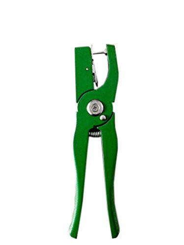 Gozier Livestock Animal Goat Sheep Lamb Cattle Ear Tag Tool Plier Applicator Tagging Tagger Puncher Ear Tag Caliper