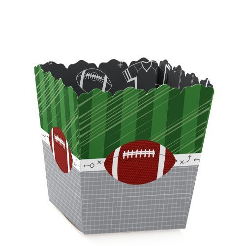 Big Dot of Happiness End Zone - Football - Party Mini Favor Boxes - Baby Shower or Birthday Party Treat Candy Boxes - Set of 12 Big Dot of Happiness End Zone - Football - Party Mini Favor Boxes - Baby Shower or Birthday Party Treat Candy Boxes - Set of 12