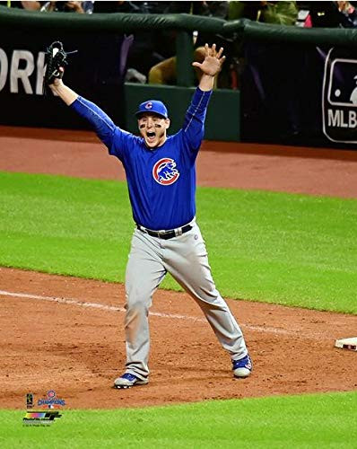 Anthony Rizzo Chicago Cubs 2016 World Series Game 7 Celebration Photo Size 8 x 10