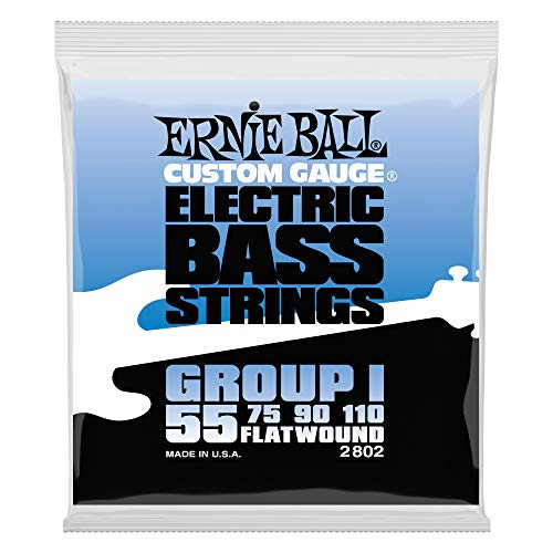 Ernie Ball Flatwound Bass Set Group I 055  110