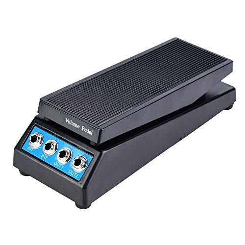 Guitar PedalDaphon DF1511A Guitar Stereo Volume Pedal DJ Guitar Effect Pedal Dual Input  Output