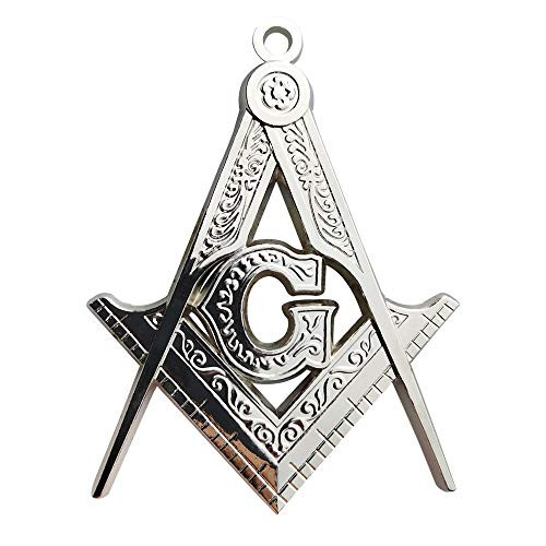 Masonic Chain Collar Jewels Square  Compass with G