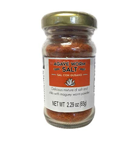 Sal De Gusano Agave Worm Salt Made with Maguey Worms or Chinicuil  A Great Mezcal Salt and Oaxacan Seasoning