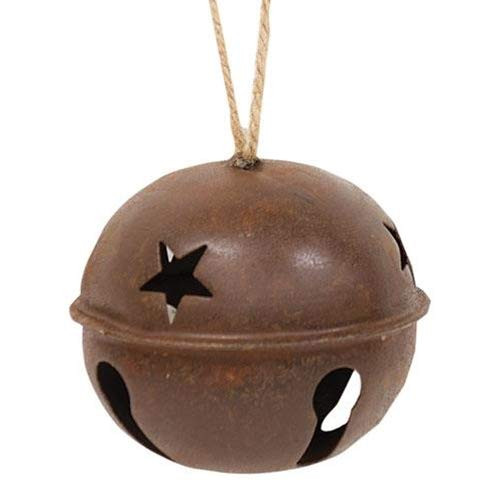 Rusty Extra Large Jingle Bell Star Cut Outs Country Primitive Craft D?r Rusty Extra Large Jingle Bell Star Cut Outs Country Primitive Craft D?r