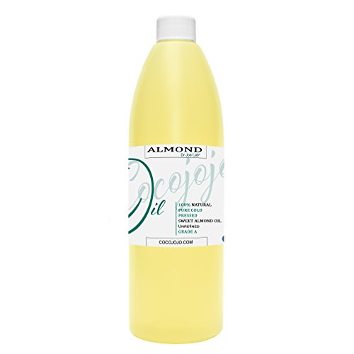 Sweet Almond Oil Face Skin Hair Cold Pressed 16 oz Natural Pure Massage Extra Virgin Unrefined Premium Grade Sweet Almond Oil Face Skin Hair Cold Pressed 16 oz Natural Pure Massage Extra Virgin Unrefined Premium Grade