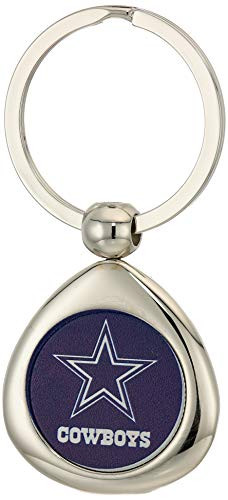 Siskiyou NFL Dallas Cowboys Round Teardrop Key Chain Metal