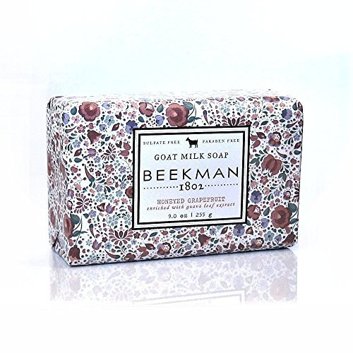 Beekman 1802 Goat Milk Soap Honeyed Grapefruit 90 oz Bar Beekman 1802 Goat Milk Soap Honeyed Grapefruit 90 oz Bar