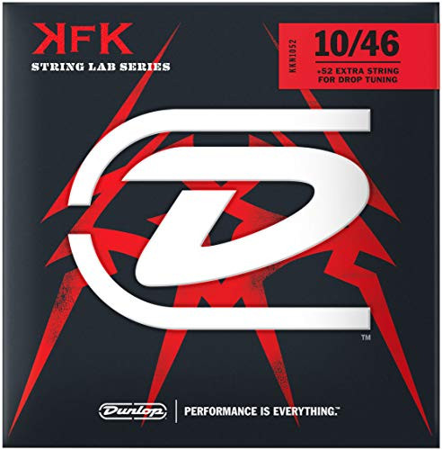 Dunlop KKN1052 Kerry King Nickel Plated Steel Wound Guitar Strings 010046 6Strings