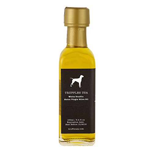 TRUFFLES USA Premium White Truffle Oil 34 fl oz Truffle Infused Extra Virgin Olive Oil Imported from Italy and Made with Rich Natural Ingredients TRUFFLES USA Premium White Truffle Oil 34 fl oz Truffle Infused Extra Virgin Olive Oil Imported from Italy and Made with Rich Natural Ingredients