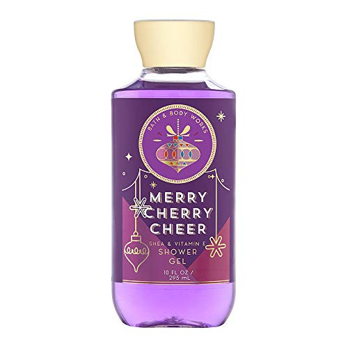 Bath and Body Works MERRY CHERRY CHEER Shower Gel 10 Fluid Ounce 2018 Edition