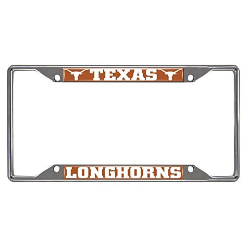 SLS Texas Longhorn Colored Metal License Plate Frame