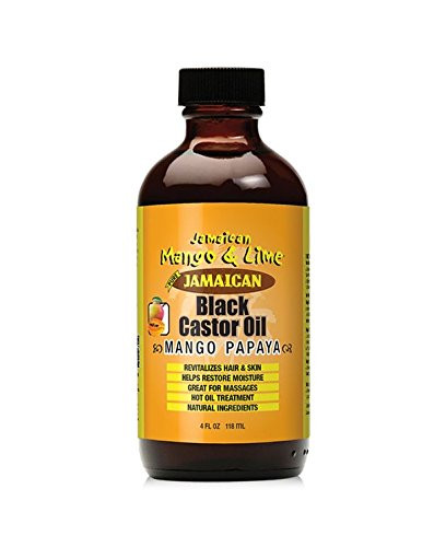Jamaican Mango  Lime Black Castor Oil Mango Papaya 4oz