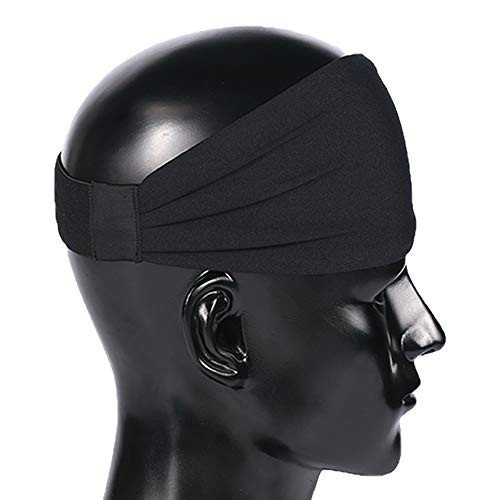 Epomay Sport Headbands Workout Yoga Athletic Headband Sweatband for Running STravel Fitness Elastic Stretchy Moisture Wicking Non Slip Sweatbands Headbands for Men Women Black Epomay Sport Headbands Workout Yoga Athletic Headband Sweatband for Running STravel Fitness Elastic Stretchy Moisture Wicking Non Slip Sweatbands Headbands for Men Women Black