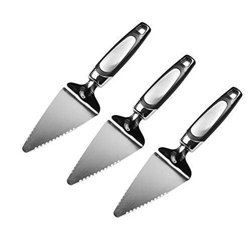 Richohome Set of 3 Stainless Steel Cake Slice Pie Server Pie Cutter Cake Cutter