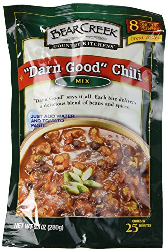 Bear Creek Country Kitchens Darn Good Chili Mix  98 oz bags Pack of 3