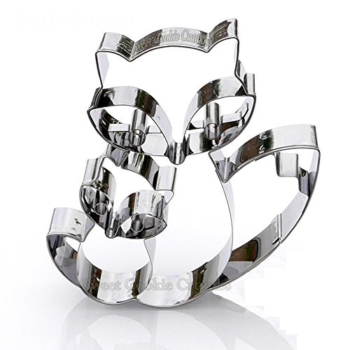 Fox Pair Cookie Cutter - Stainless Steel