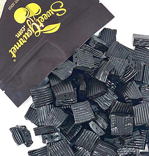 SweetGourmet Ripples Black Licorice  Finnska Licorice Candy Finnish  2 Pounds