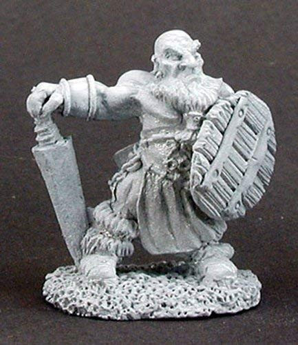 Reaper Miniatures Gullivar Gnome Barbarian 02942 Dark Heaven Unpainted Metal