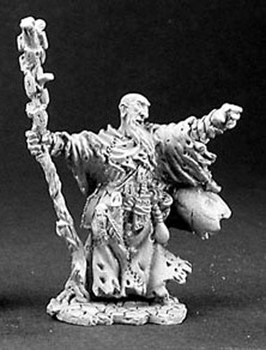 Reaper Miniatures Rosht the Green Arch Druid 03179 Dark Heaven Unpainted Metal