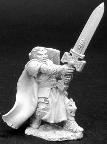 Reaper Miniatures Stern Kestrelmann Paladin 02758 Dark Heaven Unpainted Metal
