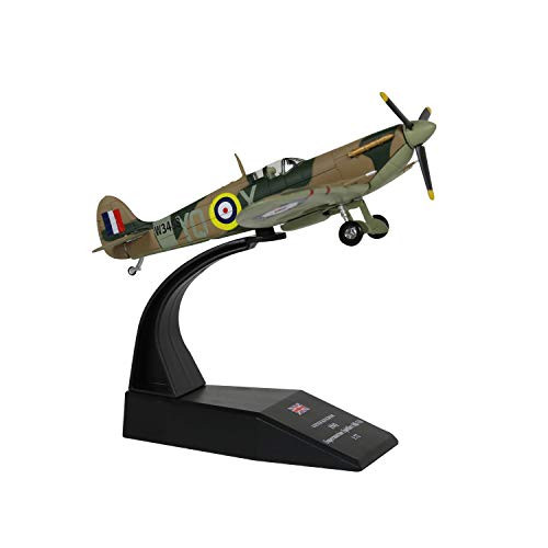 HANGHANG 172 Scale United Kindom Spitfire Fighter Attack Plane Metal Fighter Military Model Fairchild Republic Diecast Plane Model for Commemorate Collection