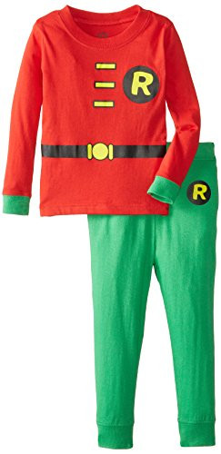 DC Comics Intimo Little Boys Robin Sleep Set  Multi  4T