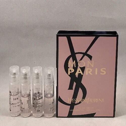 4 Yves Saint Laurent YSL Mon Paris Eau De Parfum Spray 004 oz12ml Sample Vial