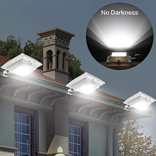 YINGHAO (1 Pack Solar Motion Sensor Light/Outdoor PIR Sensor Solar Powered Led/Waterproof Durable/Fence Driveway Garden Patio Path Decking Light/Improve Security/Made For Quality Outdoor Life