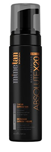 MineTan Self Tan Foam, Absolute X20, 6.76 Fluid Ounce