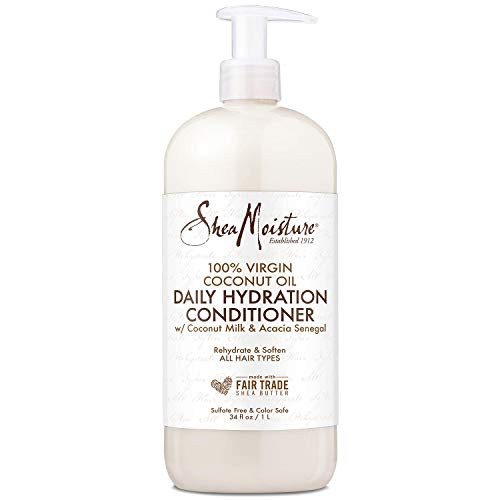 Shea Moisture Moisturizing Conditioner Coconut Oil Daily Hydration Made with Real Coconut Oil 34 Fl Ounce