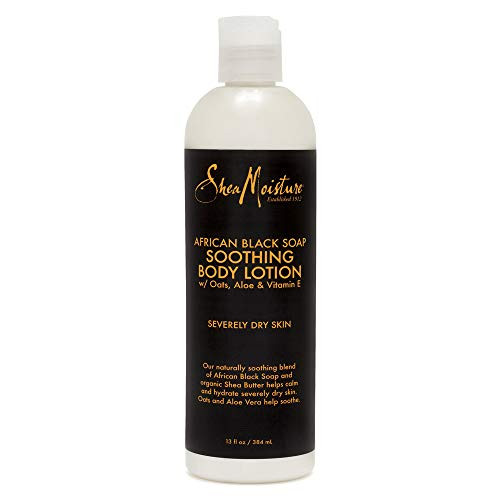 SheaMoisture Body Lotion for Troubled Skin African Black Soap to Soothe Skin 13 oz UBB2693
