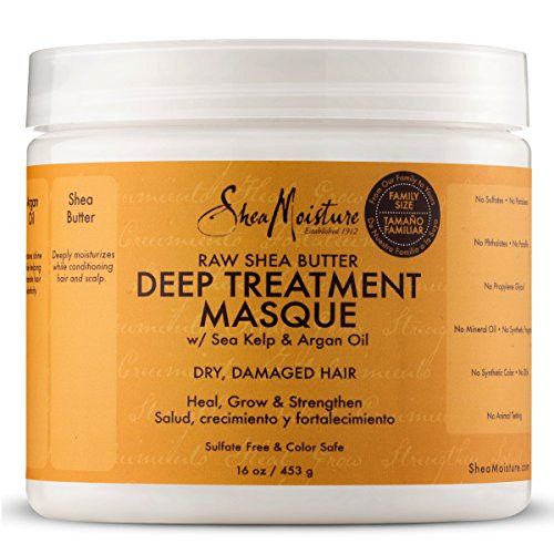 SheaMoisture Raw Shea Butter Deep Treatment Masque  Family Size  16 oz