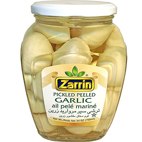 Zarrin Pickled Peeled Garlic 24 Oz