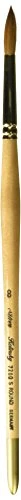 Silver Brush Limited Silver Kolinsky Round Paint Brush  Short Handle Size 8