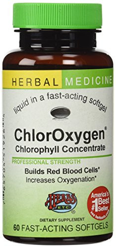 Chloroxygen Chlorophyll Concentrate 60Count Bottle of Softgels
