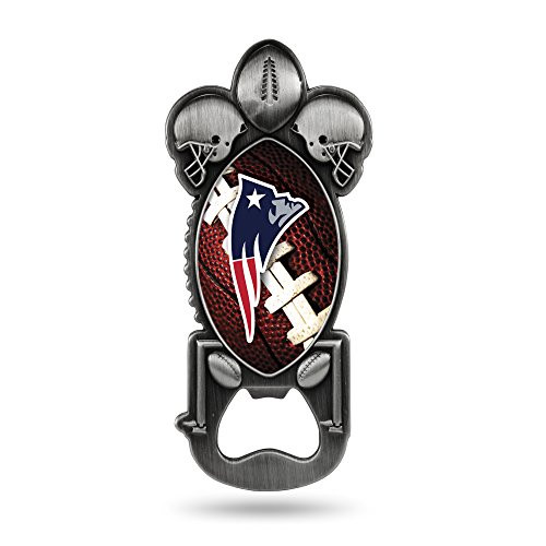 NFL Rico Industries Magnetic Metal Bottle Opener Party Starter New England Patriots NFL Rico Industries Magnetic Metal Bottle Opener Party Starter New England Patriots