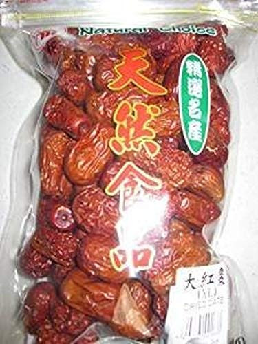 12 Oz Big Dried Jujube Chinese Red Dates Hong Zao Herbal Healthy Foods