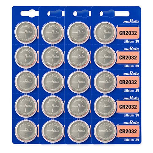 Murata CR2032 Battery 3V Lithium Coin Cell  Replaces Sony CR2032 20 Batteries