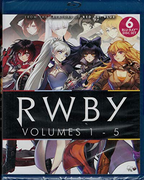 RWBY Volumes 1 2 3 4 5 Blu Ray RWBY Volumes 1 2 3 4 5 Blu Ray