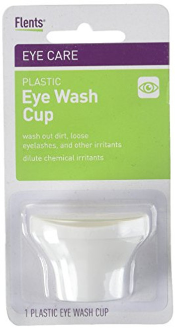 Flents Eye Wash Cup Wash Out Dirt Loose Eyelashes  Other Irritants